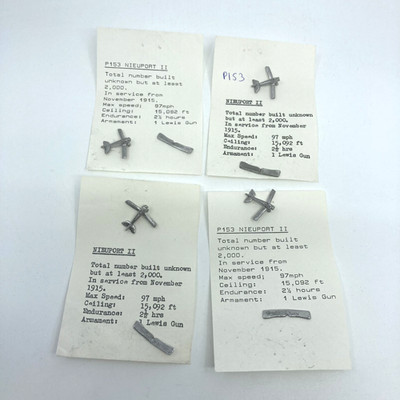 Epic P153 Nieuport II Fighters - passend für Epic Scale Wargaming Y479