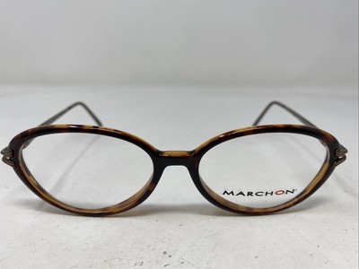MARCHON Italy 403 420 50-15-130 Tortoise Plastic Full Rim Eyeglasses Frame DJ27