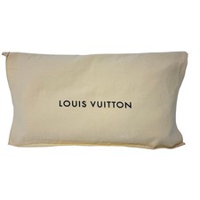 Upcycled Accent Pillow 11x21 Made from Authentic Dust Cover Brown