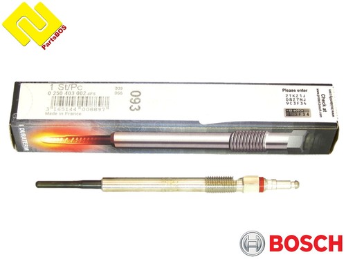 BOSCH 0250403002 Glow Plug 4.4v N10579802 ,68000913AA ,MN-980234 ,32017515 ,P00 - Picture 3 of 5