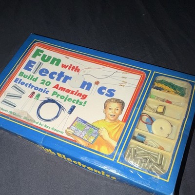 Andrews McMeel Fun with Electronics Kit Build 20 Projects 60-Page Book 1995