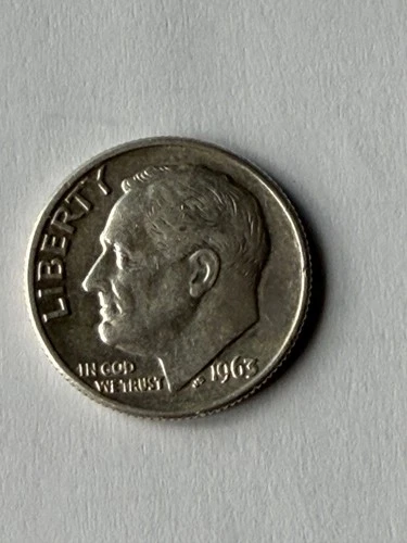 1963 D Roosevelt Dimes 90% Silver