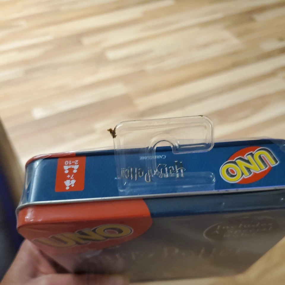 Uno Harry Potter Card Game In Metal Tin Box New Special Rule Card Sealed NIB - Image 2 of 3