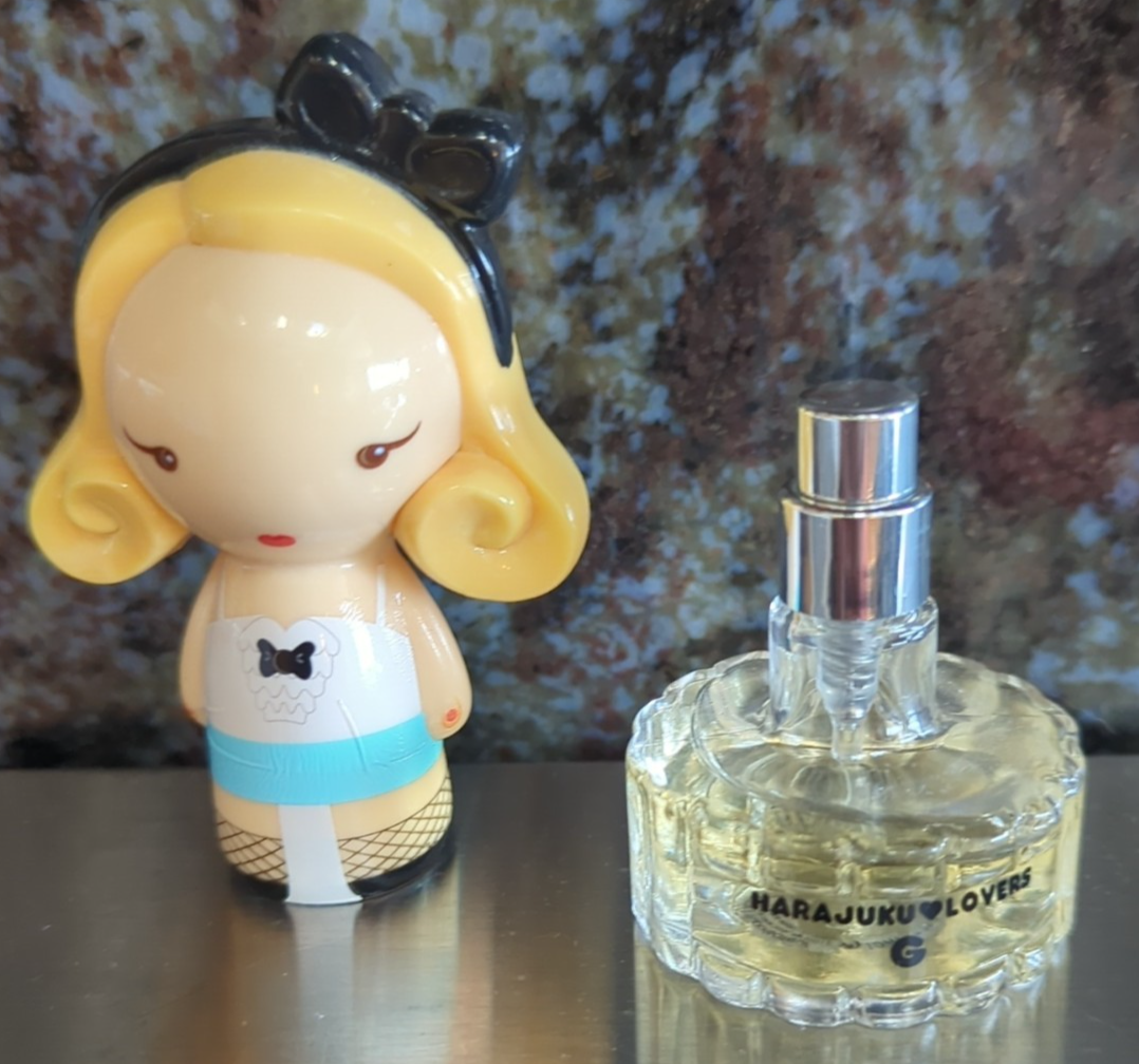 Harajuku Lovers G Gwen Stefani Perfume /No Box RARE .3 Oz Eau De