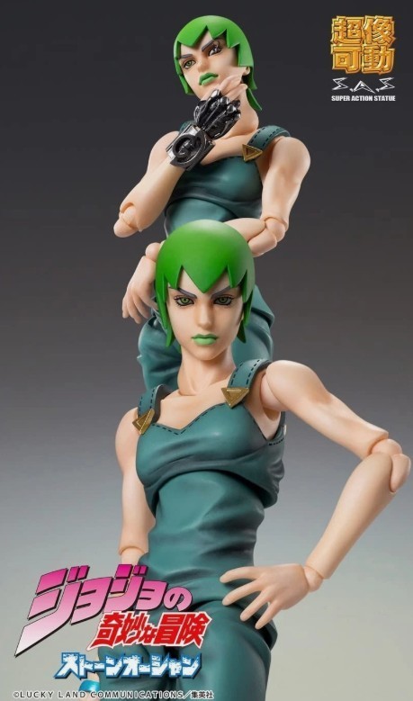 Figura de acción JoJo's Bizarre Adventure Pt.6 Stone Ocean Foo Fighters SAS