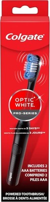 Optic White Pro-Series Whitening Battery Operated Electric Toothbrush with