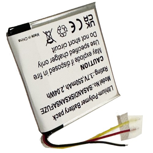 Li-Polymer Battery for SanDisk Sansa Fuze Media Player 2GB 4GB 8GB CS-MPSF350SL - Picture 2 of 3