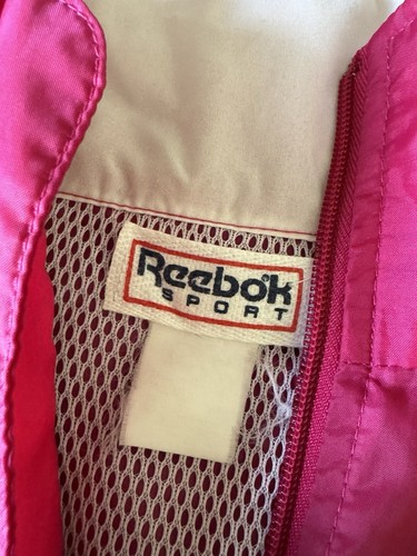 Vintage Reebok Global Competition Windbreaker with hood and drawstrings - Picture 4 of 12