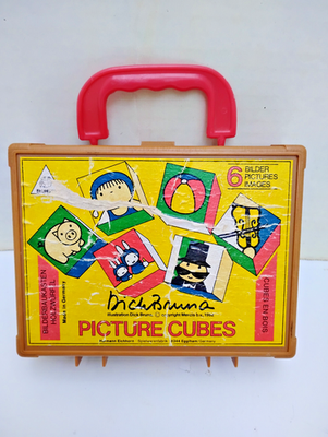 Dick Bruna Picture Puzzle Builder Cubes w/ Picture Cards Miffy