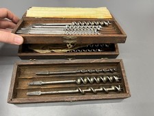 VINTAGE RUSSELL JENNINGS 14 PC SPUR AUGER BIT...