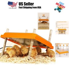Brooder Heater for Chicks: Chick Brooder Heating Plate with Easy- Cleaning Pl...