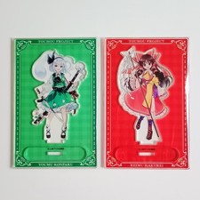 Touhou Project Acrylic Stand Set Youmu Konpaku Reimu Hakurei Good Condition