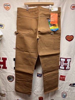 Vintage Key Imperial Canvas Double Knee Work Pants Men's 42x32 NWT