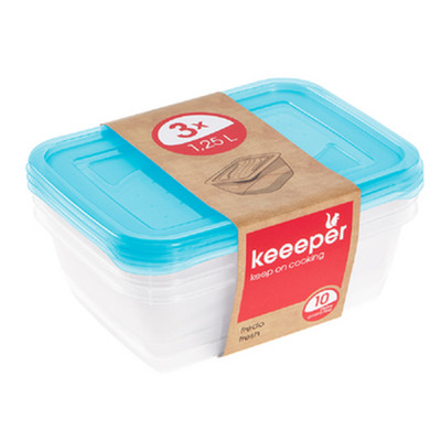 4052396045901 Zestaw 3 pojemników fredo fresh 1.25L Keeeper Keeeper