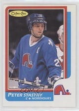 1986-87 O-Pee-Chee Peter Stastny #20 HOF 11fi