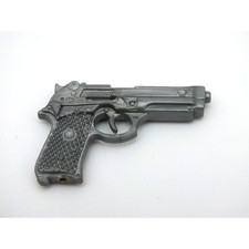 Vintage Hasbro Action Man Silver 1911 Replacement Pistol