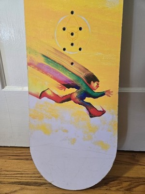 Vintage 1997 Burton Custom 155 Snowboard running man | eBay