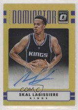 2016-17 Panini Donruss Optic Gold Prizm 4/4 Skal Labissiere #21 Auto 2d9