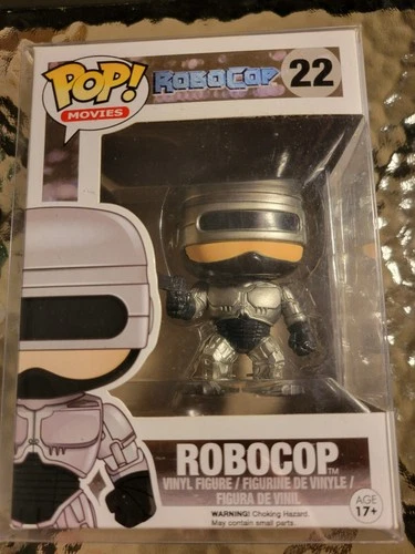 Funko POP! Movies ROBOCOP #22 Vaulted Retired Nice Box W/ Protector Ships Global