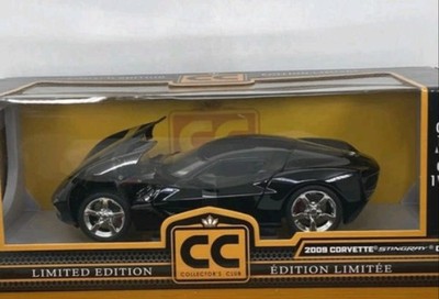Jada 1/18 2009 Corvette Stingray Concept Black VHTF RARE NICE