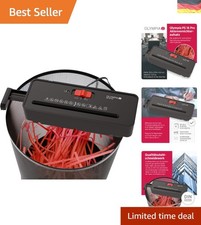 PS 16 Pro Aktenvernichter Aufsatz schwarz | Kompakter Papierschredder für zu ...