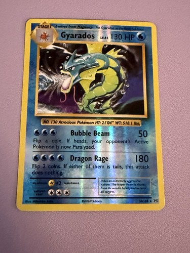 Gyarados 34/108 Evolutions Reverse Holo
