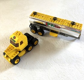 Lego 4654 tanker truck 4 juniors, retired, with minifig, vintage