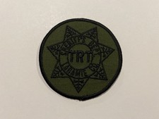 Laramie County Sheriff TRT Wyoming Police Patch WY