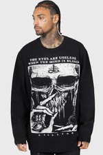 Killstar Blind Minds Sweater Womens Goth Alte...