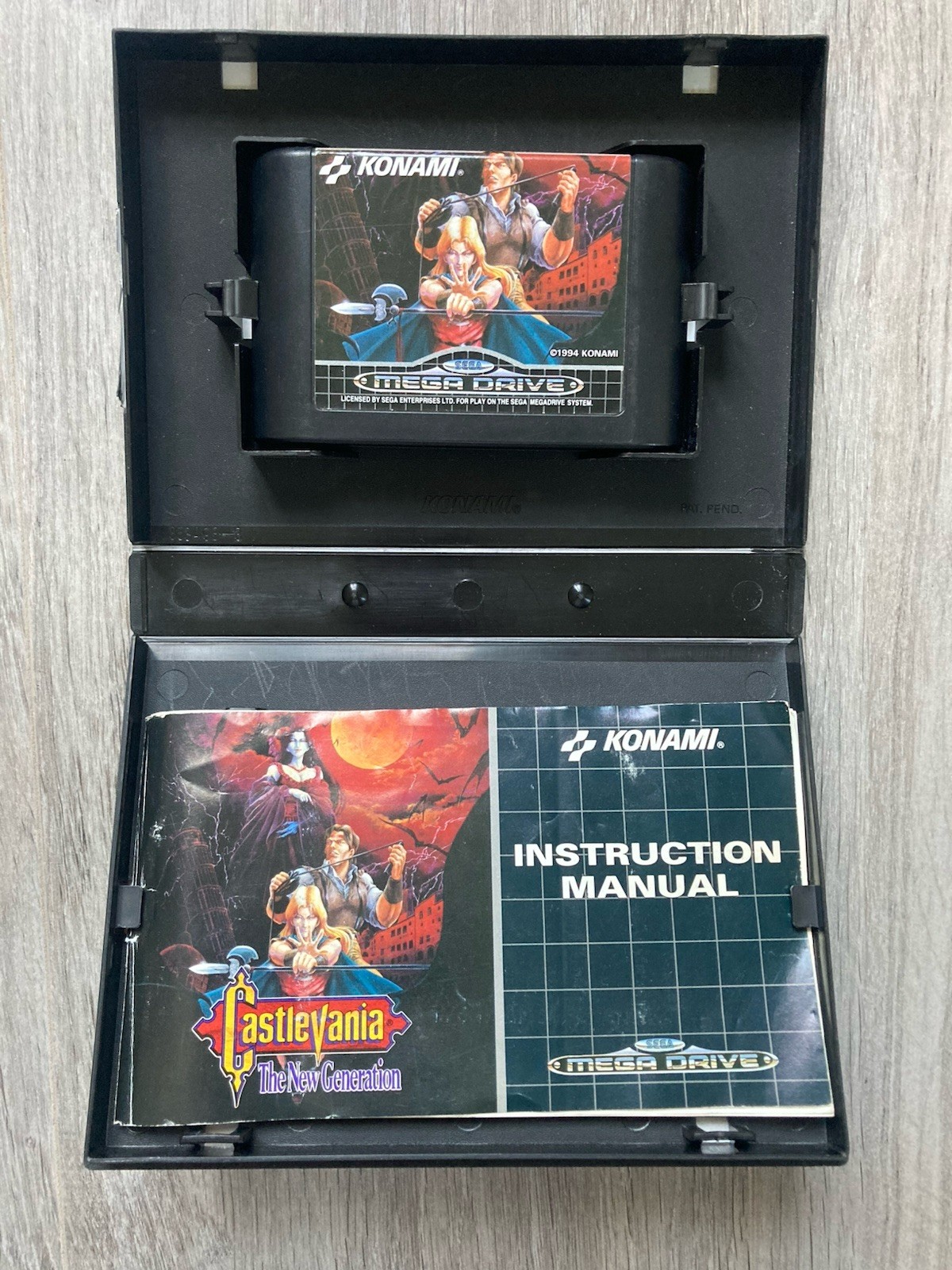 Castlevania The New Generation Megadrive Pal Euro Cib