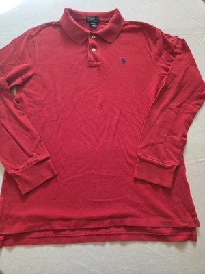 RALPH LAUREN POLOSHIRT BAUMWOLLE COTTON SHIRT JUNGEN Gr. 18 20 JAHRE VINTAGE