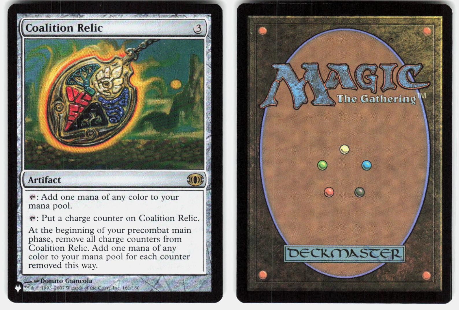 Coalition Relic 161 Rare Future Sight Near Mint MTG