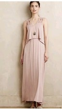 Anthropologie Amadi Muskmallow Maxi Dress Size S
