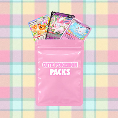 Cute Pokemon Curated Packs - Choose Your Tier (Basic/Super/Deluxe)