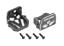 Traxxas 1/6 X-Maxx Monster Truck * Aluminum Motor Mounts, Front/Rear, Gray * 776