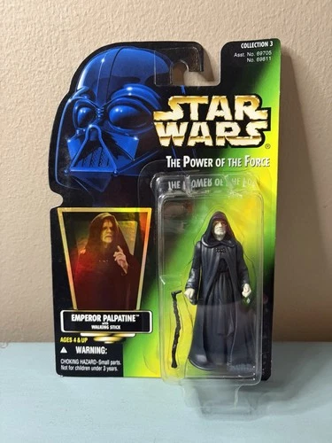 Vtg 1996 Kenner Star Wars EMPEROR PALPATINE 3.75in Action Figure POTF