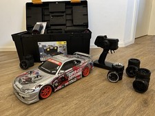 Verkaufe ein Tamiya TT-01 RC Auto mit Nissan Silvia Karosserie.