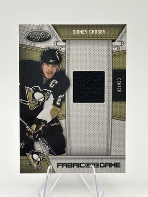 2010-11 Panini Certified Fabric of the Game Sidney Crosby /250 #SC Pittsburgh