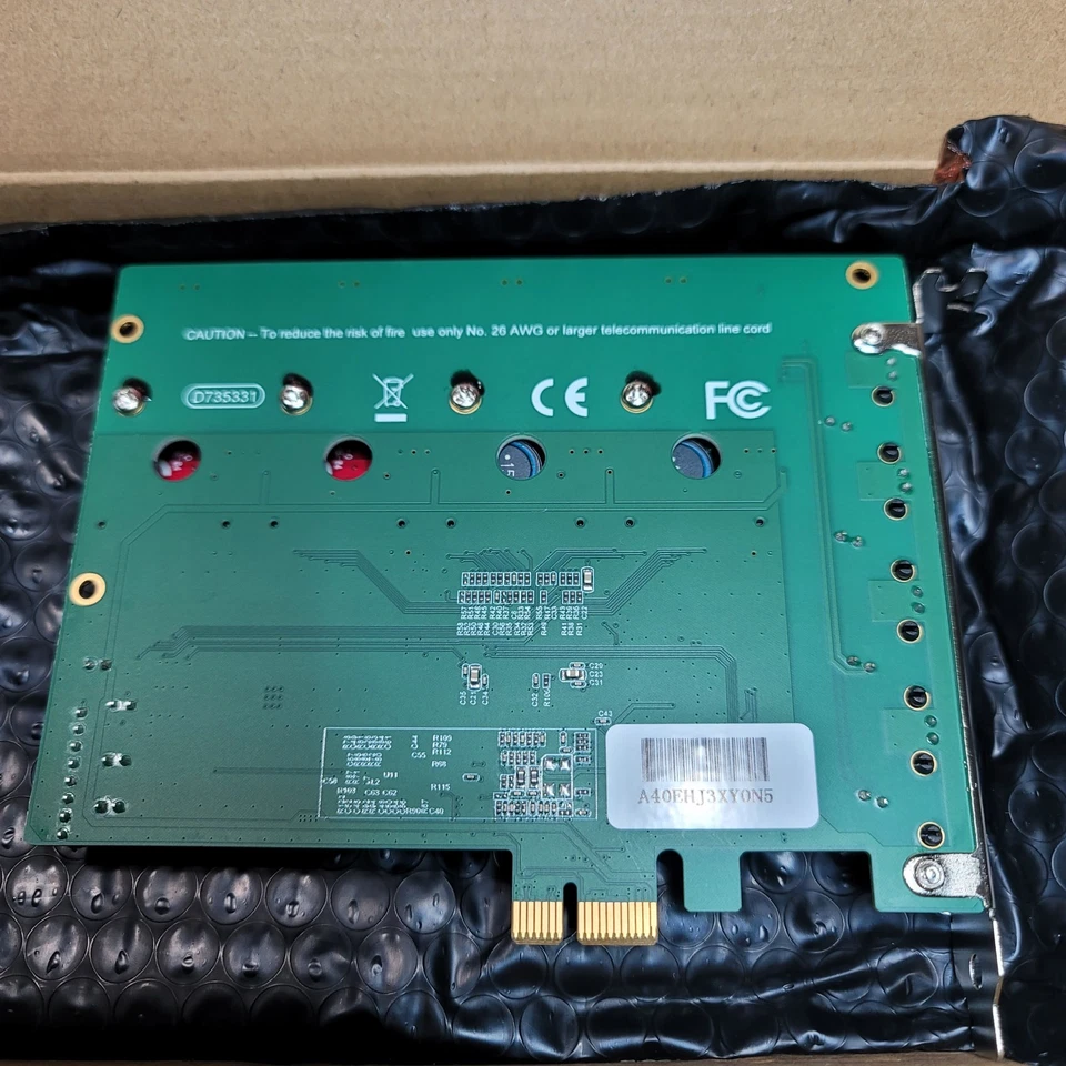 OpenVox A400E22 4 Port Analog PCI-E card + 2 FXS + 2 FXO - Image 4 of 4