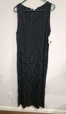Spencer Alexis Maxi Dress XL Burnout Velvet Whimsygoth Fairy NOS NWT VTG Y2K 