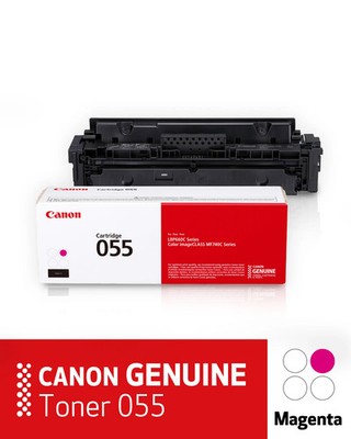 Authentic Canon 055 magenta Toner Cartridge Standard CANNON PRINTER CARTRIDGE