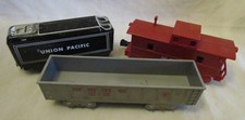 Marx Train Car Lot Of 3, O Gauge