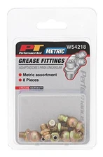 Performance Tool W54218 8 Pc Mm Grease Fitting Assortment