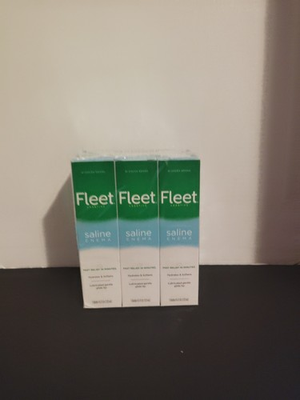 #ad Fleet Saline Enema Laxative – 6 Pack Fast Relief in Minutes Hydrates amp; Softens $12.00