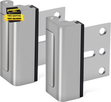 Home Security Door Lock, 2 Pack Door Reinforcement Locks for Front Door, Upgrade