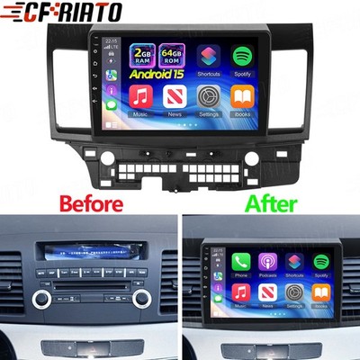 Apple Carplay For Mitsubishi Lancer 2008-2017 Android Car Stereo Radio GPS Navi