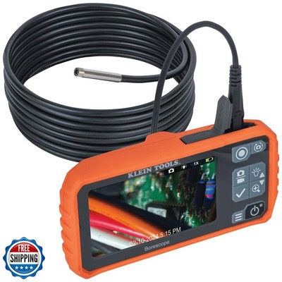 Klein Tools ET17 Utility Borescope with 5.5 mm 9.8-Foot Waterproo