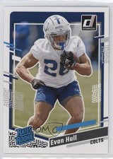 2023 Panini Donruss Rated Rookie Evan Hull #344 uk2