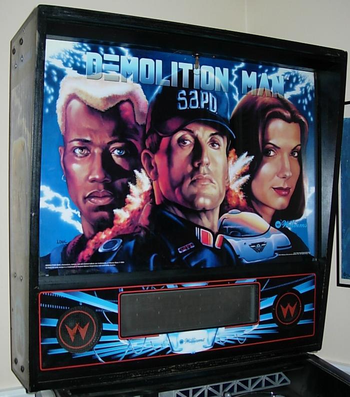 Flipper Demolition Man mise à jour de carte ROM de rechange pour flipper arcade Williams WPC