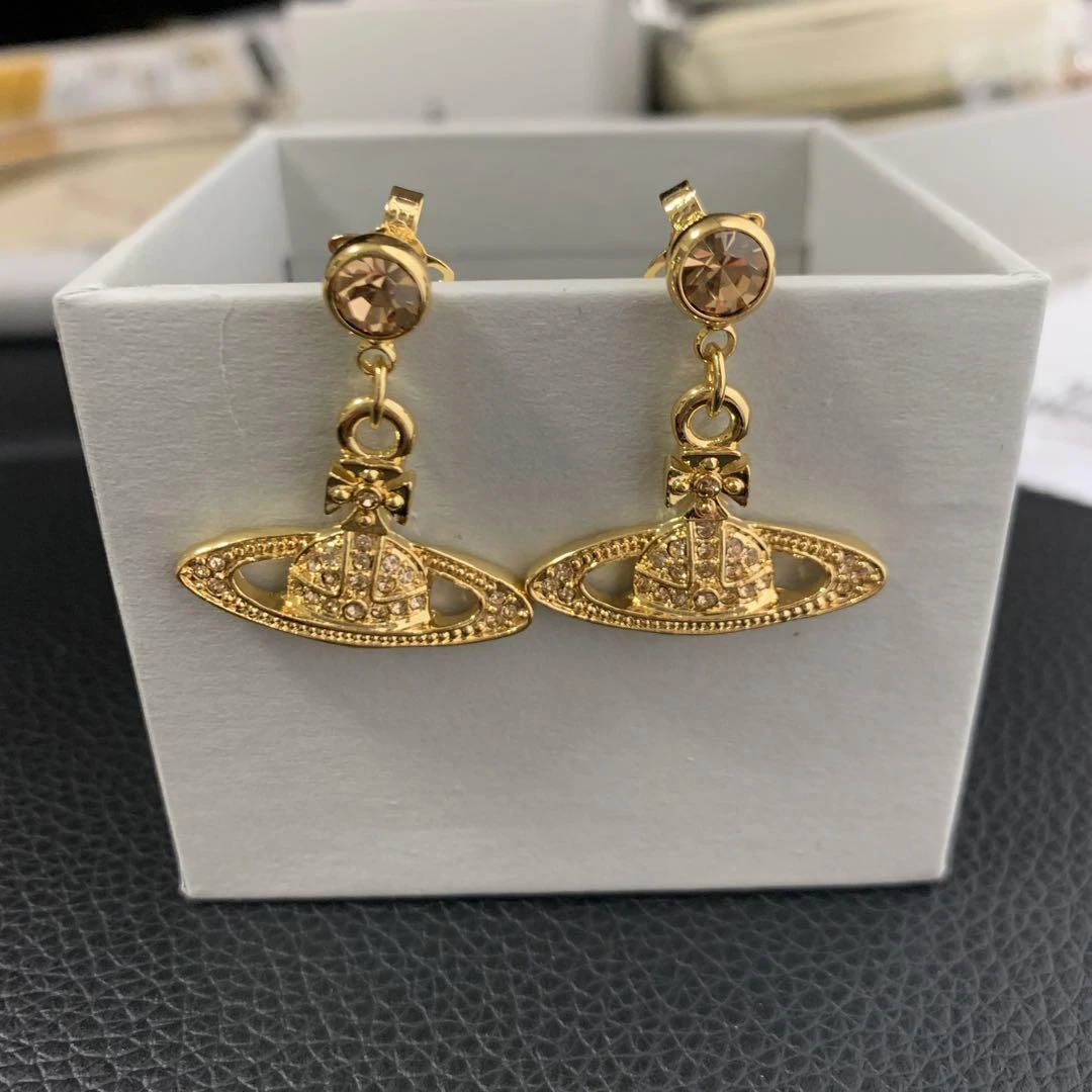Vivienne westwood earrings deals mini bas relief